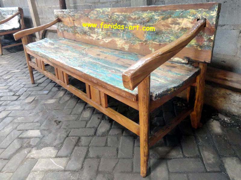 Bangko Kayu Jati ex. Prau (Asli)